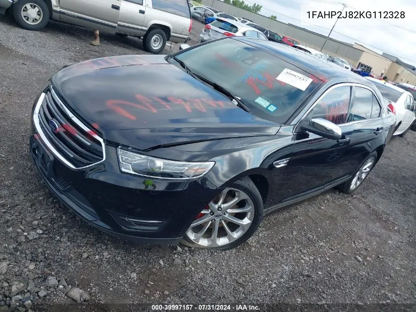 1FAHP2J82KG112328 2019 Ford Taurus Limited