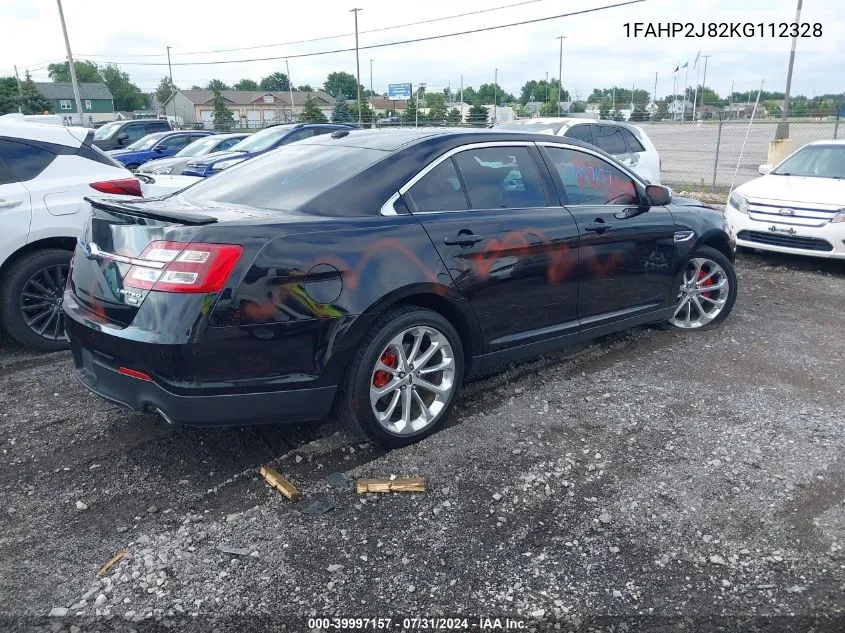 2019 Ford Taurus Limited VIN: 1FAHP2J82KG112328 Lot: 39997157