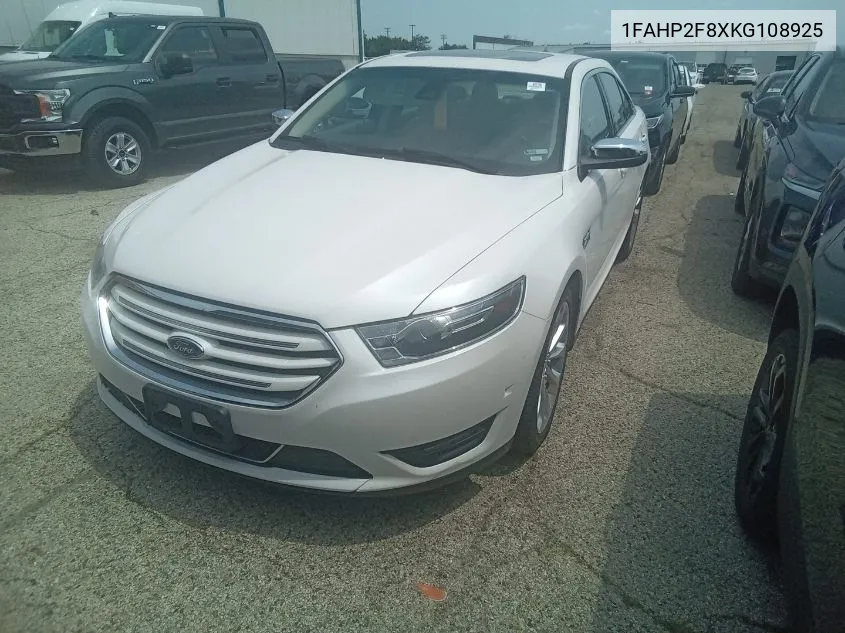 1FAHP2F8XKG108925 2019 Ford Taurus Limited