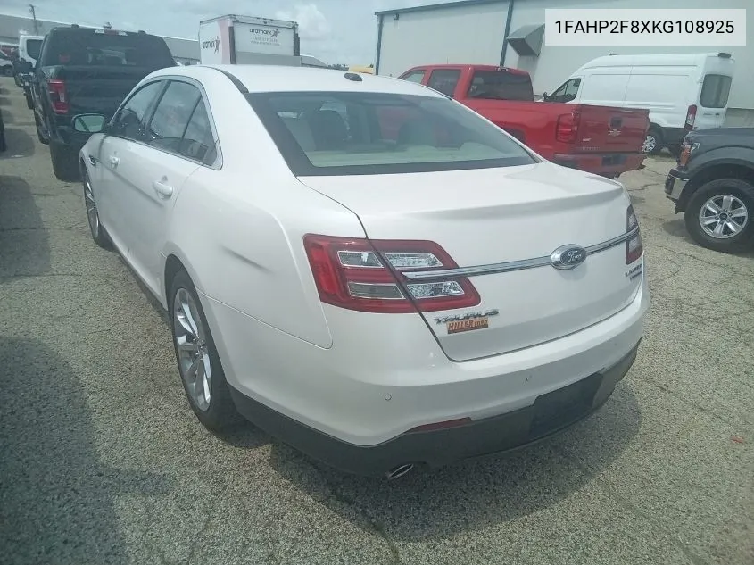 2019 Ford Taurus Limited VIN: 1FAHP2F8XKG108925 Lot: 40078724