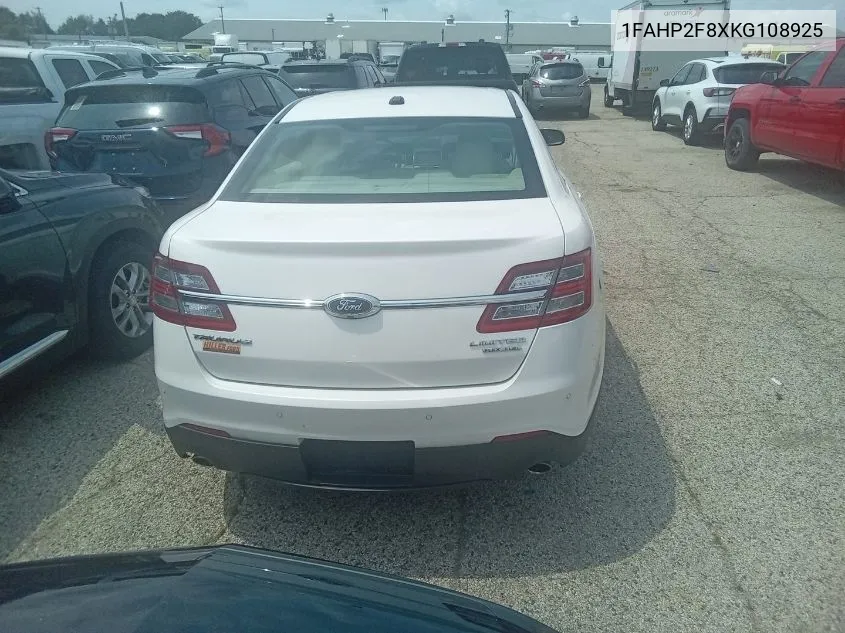 1FAHP2F8XKG108925 2019 Ford Taurus Limited