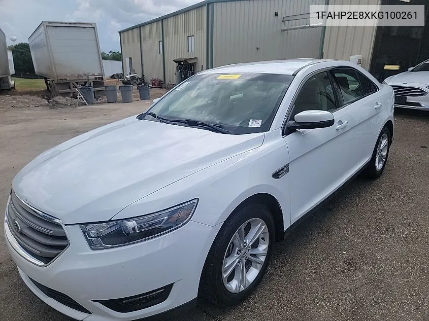 1FAHP2E8XKG100261 2019 Ford Taurus Sel