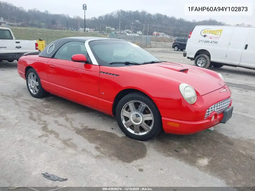 1FAHP60A94Y102873 2004 Ford Thunderbird