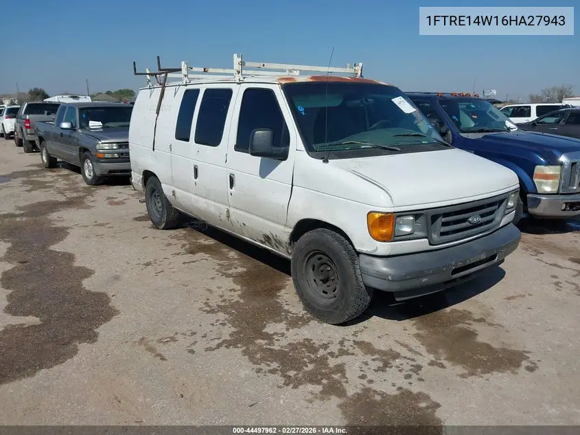 1FTRE14W16HA27943 2006 Ford E-150 Commercial/Recreational