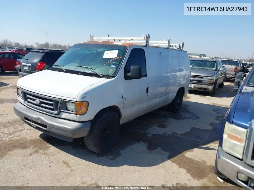 1FTRE14W16HA27943 2006 Ford E-150 Commercial/Recreational