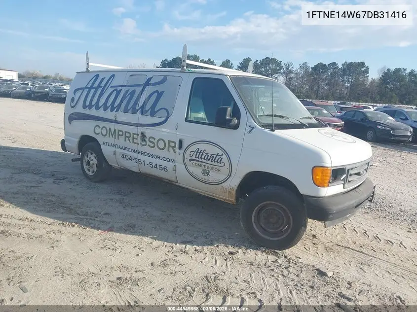 1FTNE14W67DB31416 2007 Ford E-150 Commercial/Recreational