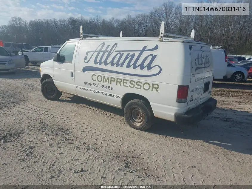 1FTNE14W67DB31416 2007 Ford E-150 Commercial/Recreational