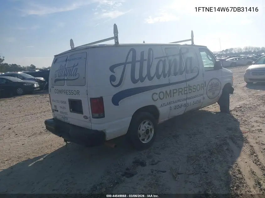 1FTNE14W67DB31416 2007 Ford E-150 Commercial/Recreational