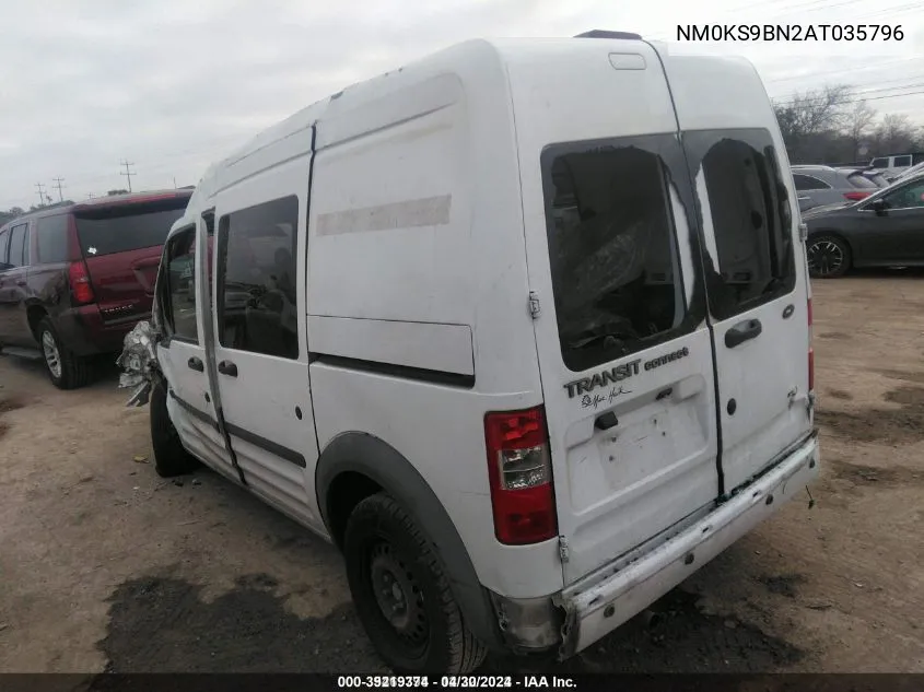 NM0KS9BN2AT035796 2010 Ford Transit Connect Xlt