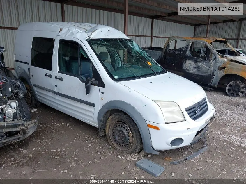 2010 Ford Transit Connect Xlt VIN: NM0KS9BN1AT014289 Lot: 39441140