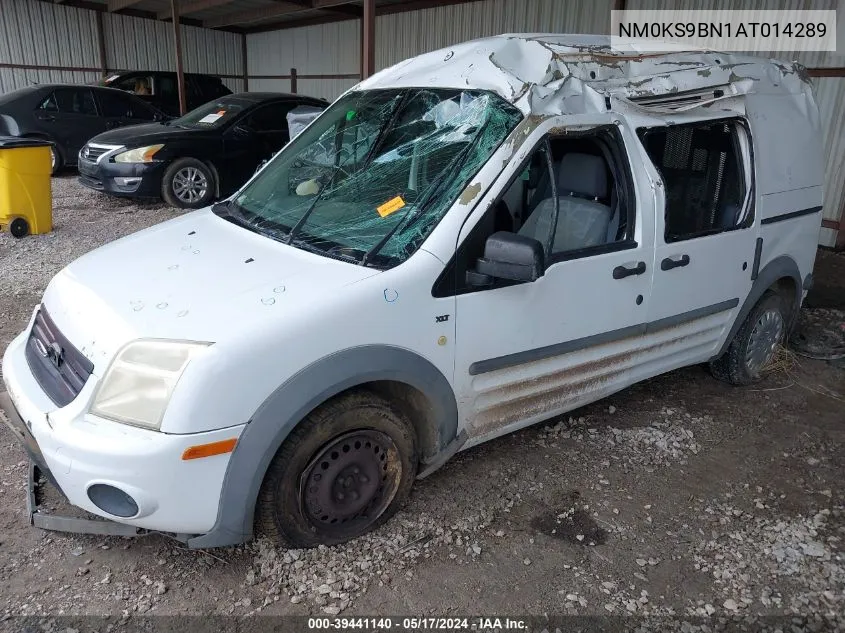 2010 Ford Transit Connect Xlt VIN: NM0KS9BN1AT014289 Lot: 39441140