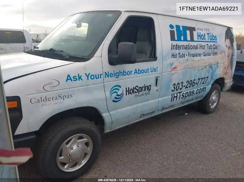 1FTNE1EW1ADA69221 2010 Ford E-150 Commercial/Recreational