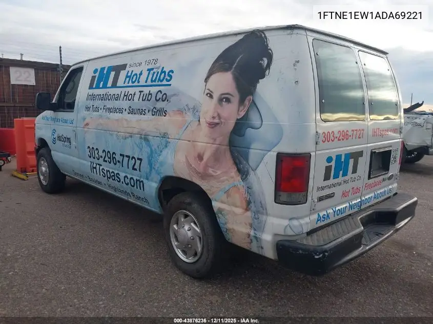 1FTNE1EW1ADA69221 2010 Ford E-150 Commercial/Recreational