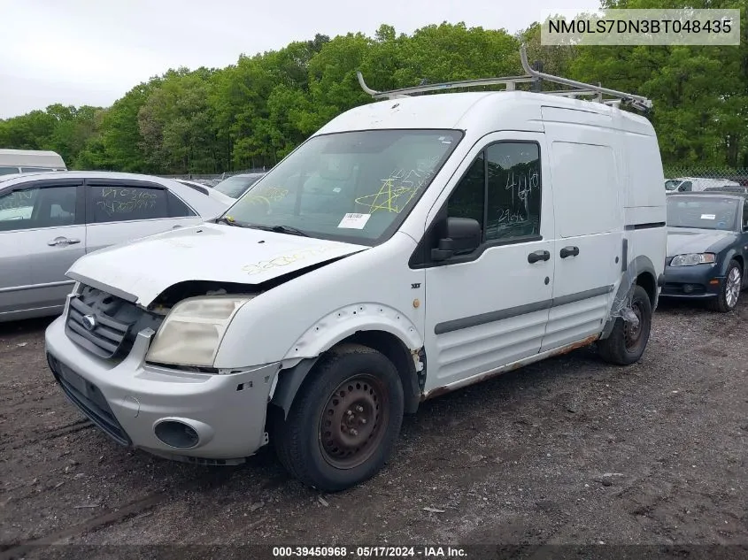 2011 Ford Transit Connect Xlt VIN: NM0LS7DN3BT048435 Lot: 39450968