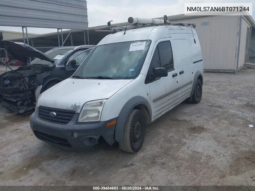 2011 Ford Transit Connect Xl VIN: NM0LS7AN6BT071244 Lot: 39454683