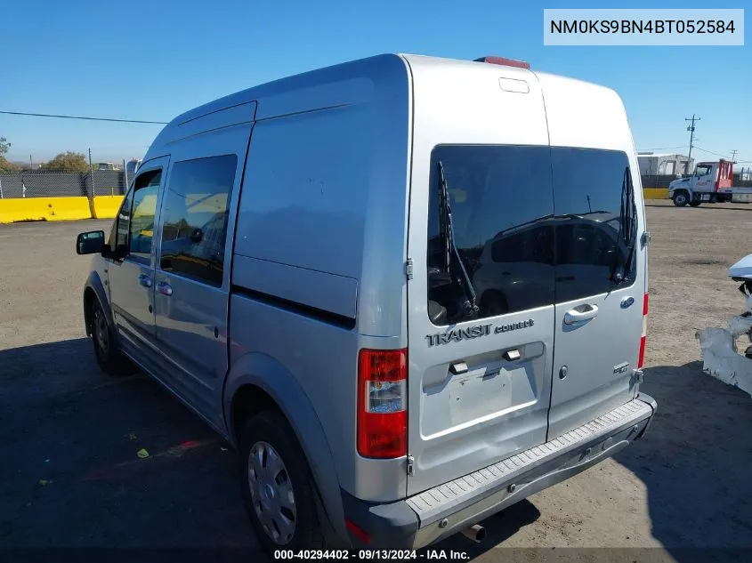 NM0KS9BN4BT052584 2011 Ford Transit Connect Xlt