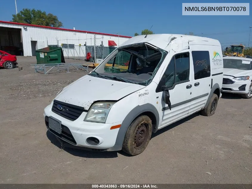 2011 Ford Transit Connect Xlt VIN: NM0LS6BN9BT070078 Lot: 40343863