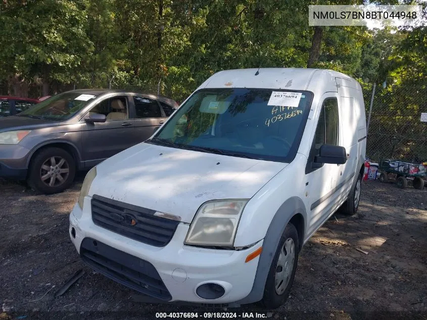 2011 Ford Transit Connect Xlt VIN: NM0LS7BN8BT044948 Lot: 40376694