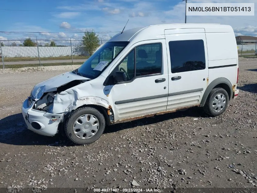 2011 Ford Transit Connect Xlt VIN: NM0LS6BN1BT051413 Lot: 40377407