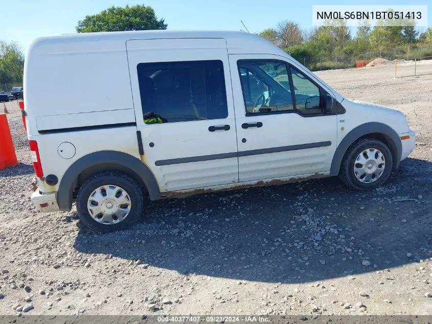 2011 Ford Transit Connect Xlt VIN: NM0LS6BN1BT051413 Lot: 40377407