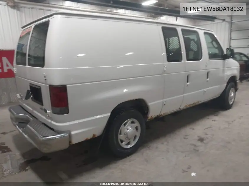 1FTNE1EW5BDA18032 2011 Ford E-150 Commercial