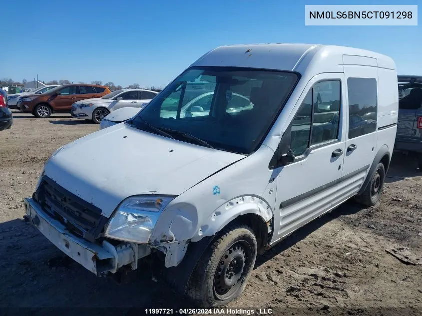 2012 Ford Transit Connect Xlt VIN: NM0LS6BN5CT091298 Lot: 11997721