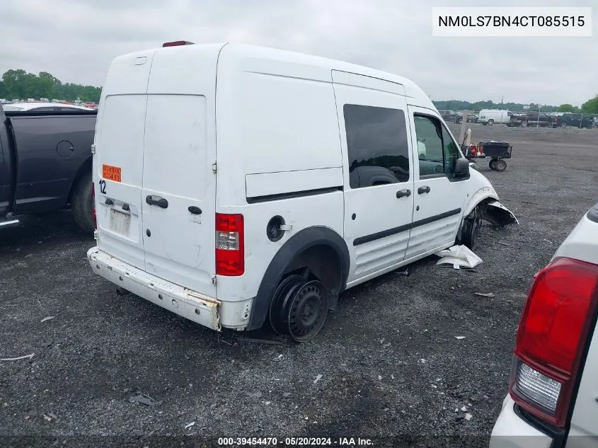 2012 Ford Transit Connect Xlt VIN: NM0LS7BN4CT085515 Lot: 39454470