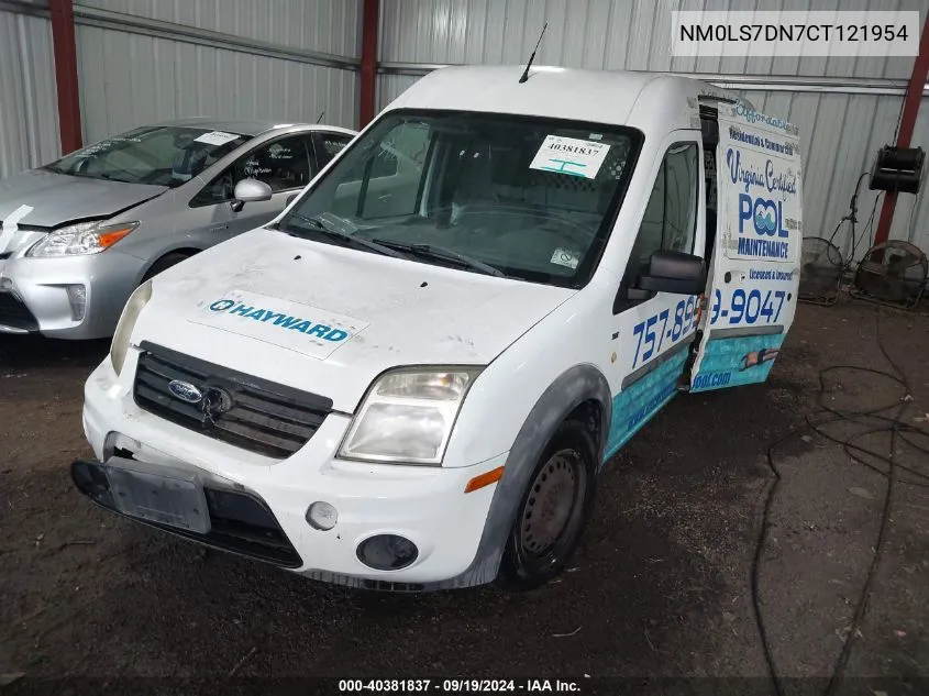 2012 Ford Transit Connect Xlt VIN: NM0LS7DN7CT121954 Lot: 40381837