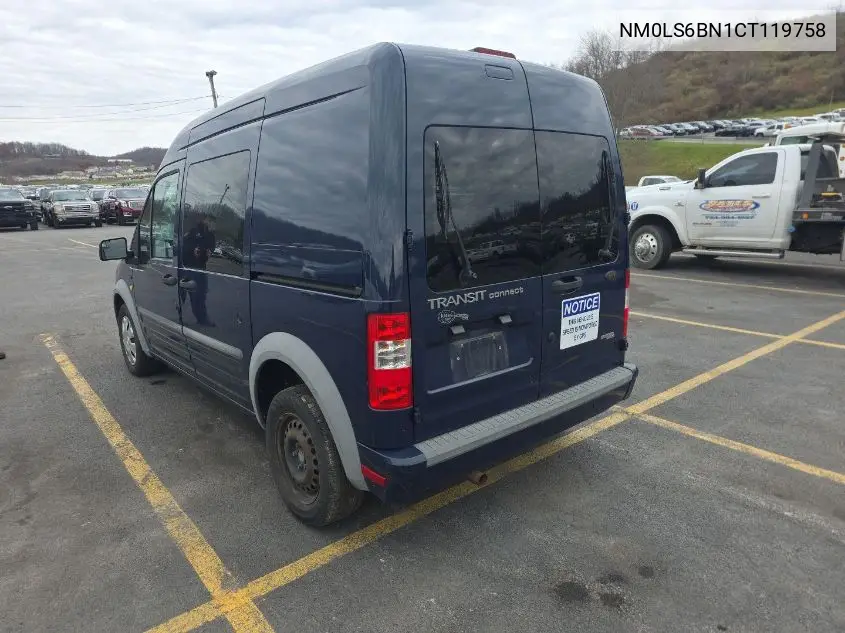 NM0LS6BN1CT119758 2012 Ford Transit Connect Xlt