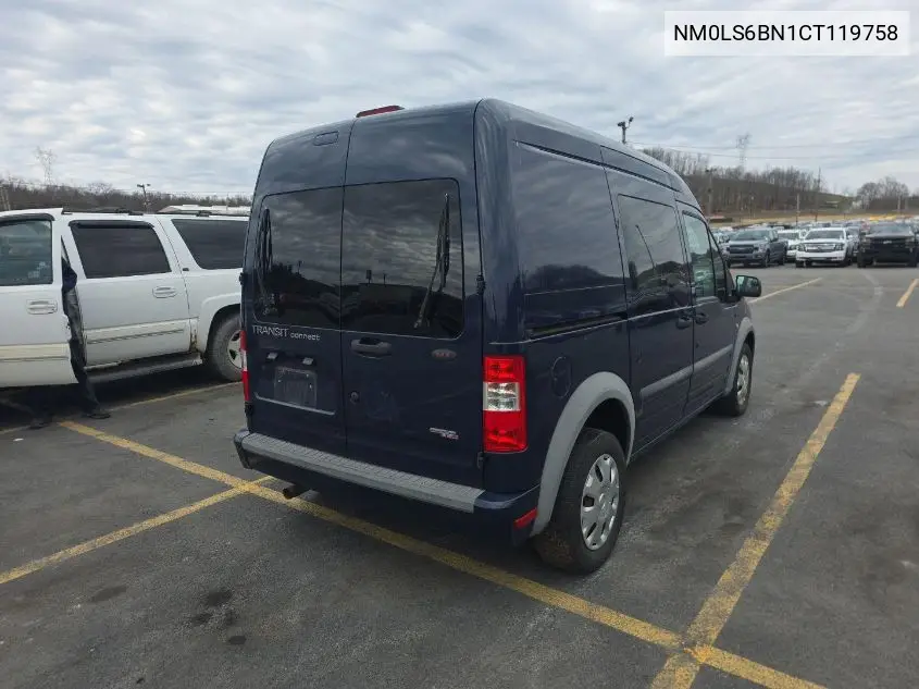NM0LS6BN1CT119758 2012 Ford Transit Connect Xlt