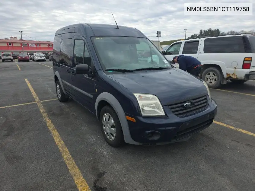 NM0LS6BN1CT119758 2012 Ford Transit Connect Xlt