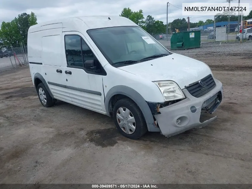 2013 Ford Transit Connect Xl VIN: NM0LS7AN4DT147224 Lot: 39459571