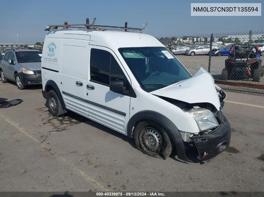 2013 Ford Transit Connect Xl VIN: NM0LS7CN3DT135594 Lot: 40339975