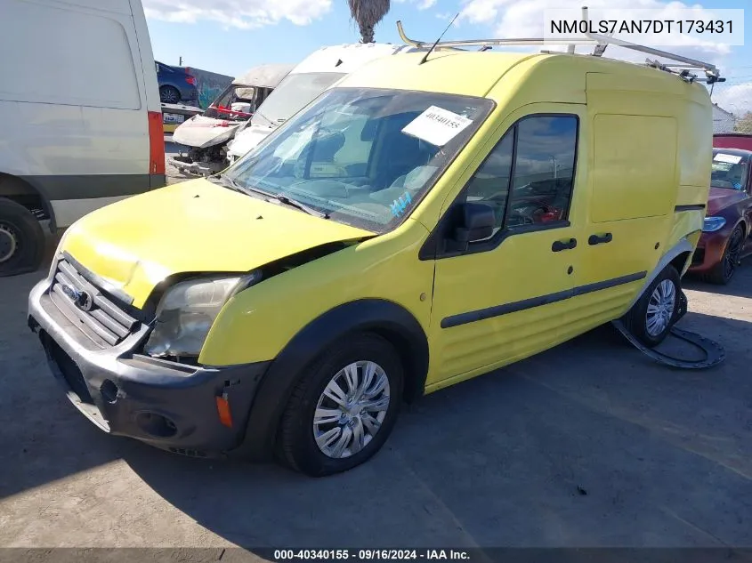 2013 Ford Transit Connect Xl VIN: NM0LS7AN7DT173431 Lot: 40340155