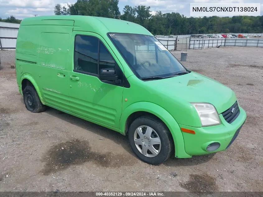 NM0LS7CNXDT138024 2013 Ford Transit Connect Xl