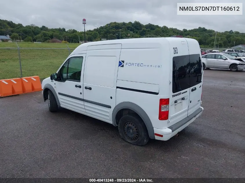 2013 Ford Transit Connect Xlt VIN: NM0LS7DN7DT160612 Lot: 40413248