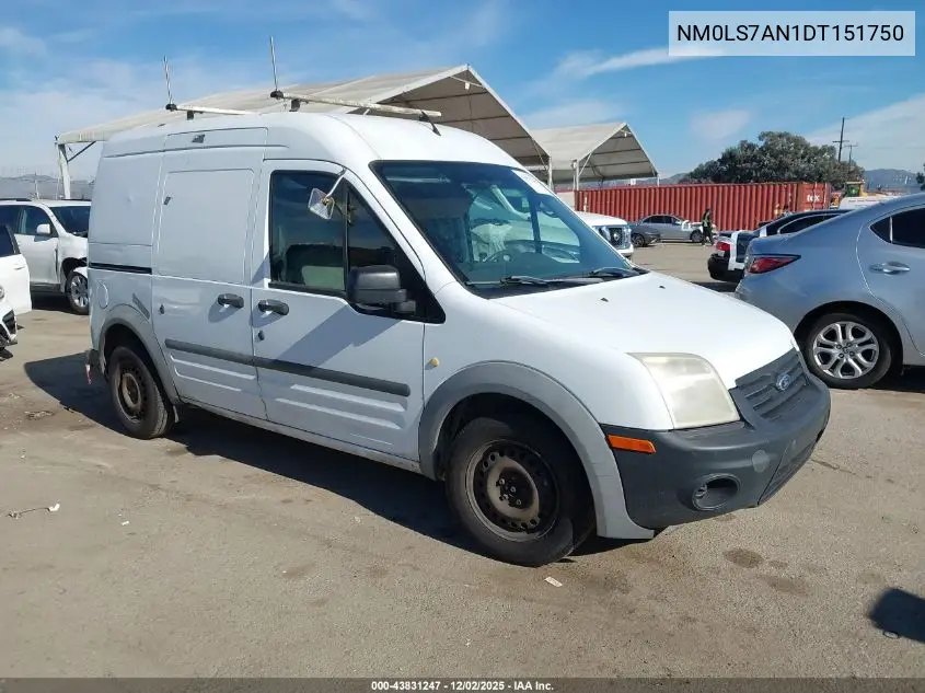 NM0LS7AN1DT151750 2013 Ford Transit Connect Xl
