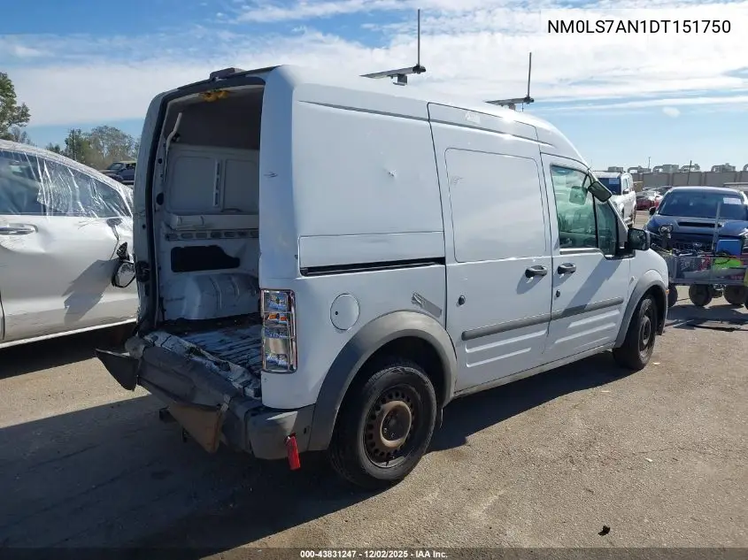 NM0LS7AN1DT151750 2013 Ford Transit Connect Xl