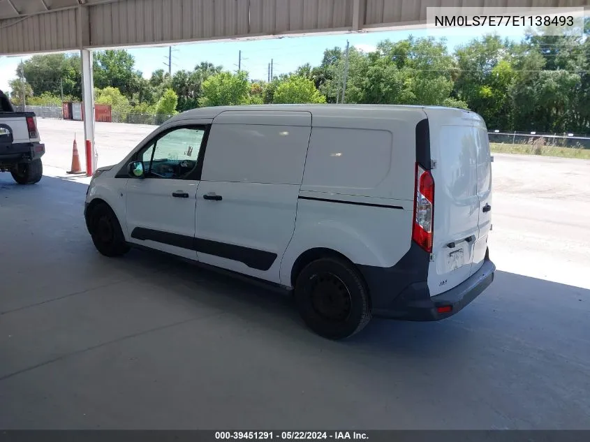 2014 Ford Transit Connect Xl VIN: NM0LS7E77E1138493 Lot: 39451291