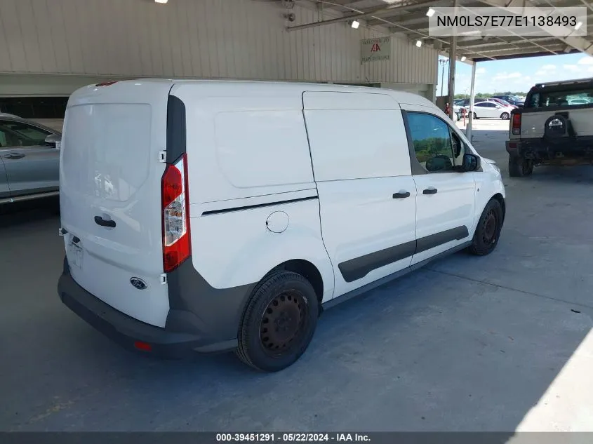 2014 Ford Transit Connect Xl VIN: NM0LS7E77E1138493 Lot: 39451291