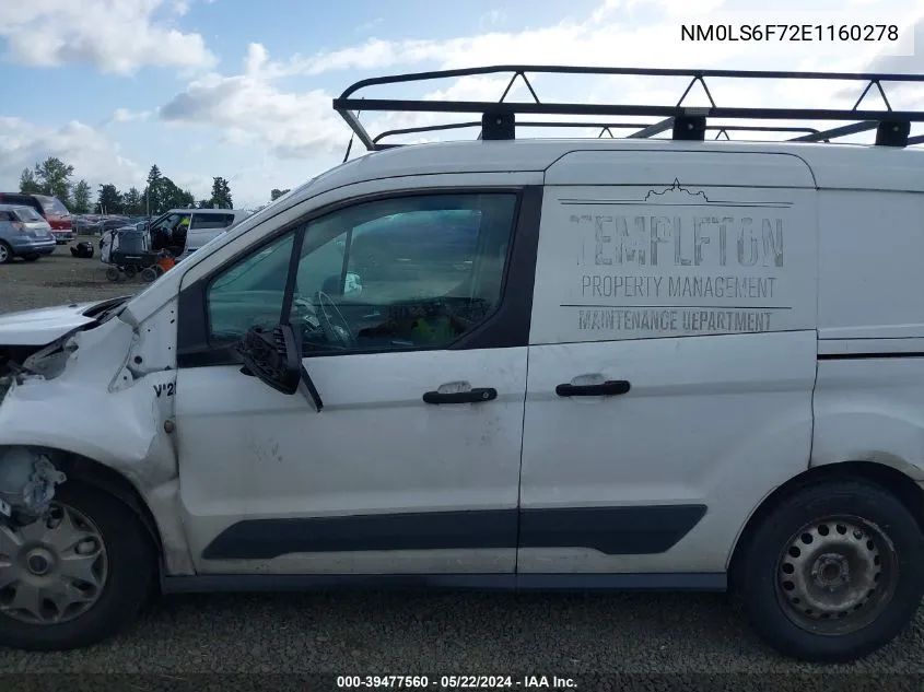 NM0LS6F72E1160278 2014 Ford Transit Connect Xlt