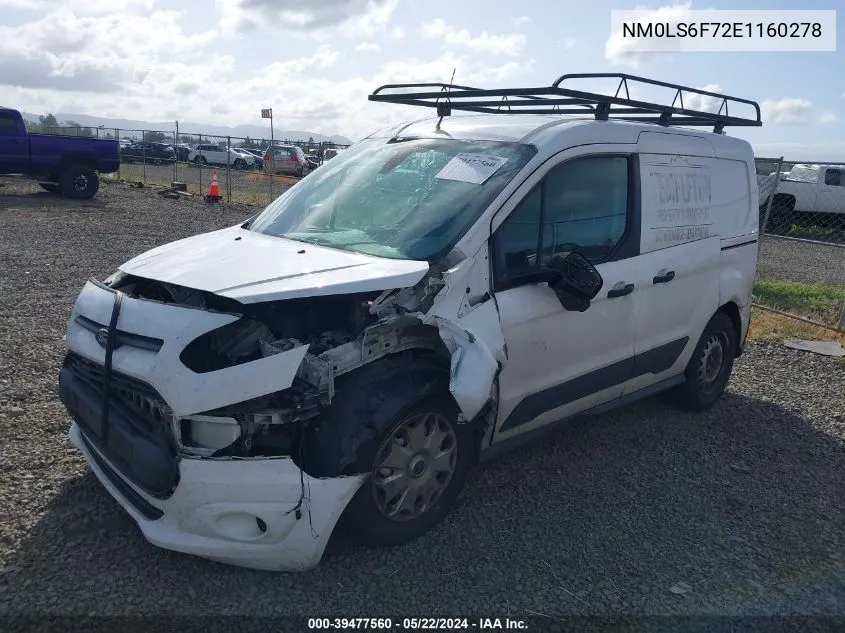 NM0LS6F72E1160278 2014 Ford Transit Connect Xlt