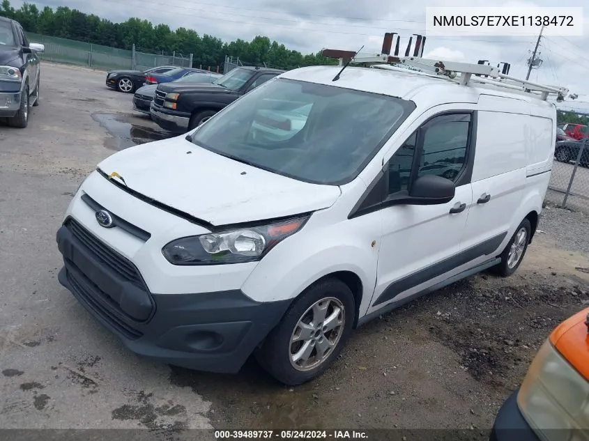 2014 Ford Transit Connect Xl VIN: NM0LS7E7XE1138472 Lot: 39489737