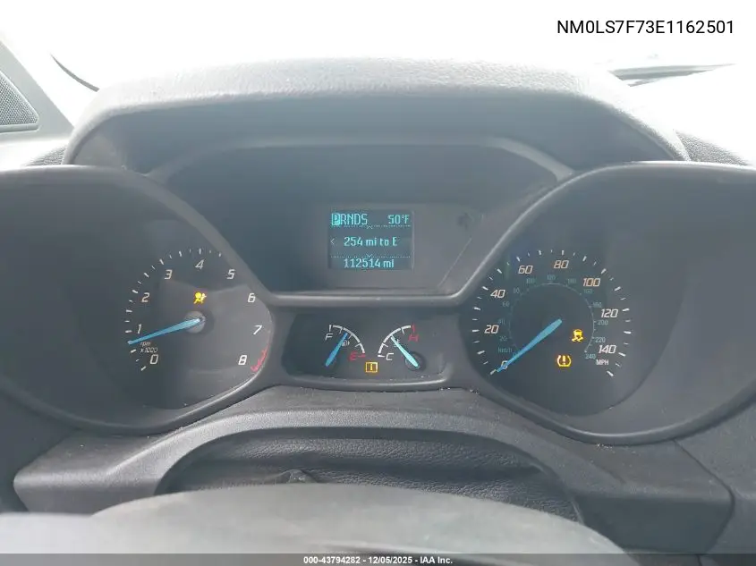 NM0LS7F73E1162501 2014 Ford Transit Connect Xlt