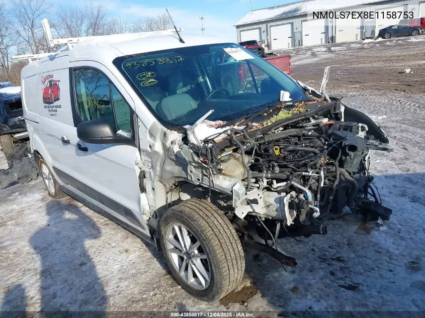 NM0LS7EX8E1158753 2014 Ford Transit Connect Xl
