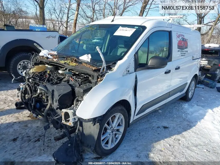 NM0LS7EX8E1158753 2014 Ford Transit Connect Xl