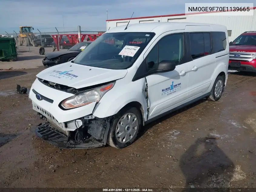 NM0GE9F70E1139665 2014 Ford Transit Connect Xlt