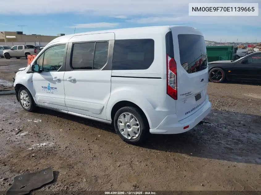 NM0GE9F70E1139665 2014 Ford Transit Connect Xlt