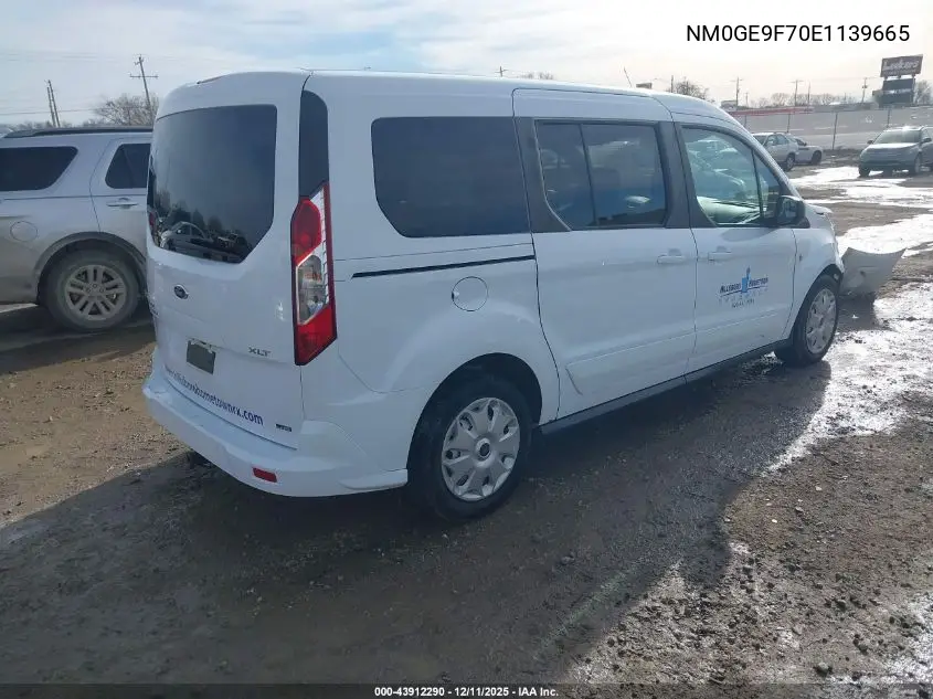 NM0GE9F70E1139665 2014 Ford Transit Connect Xlt