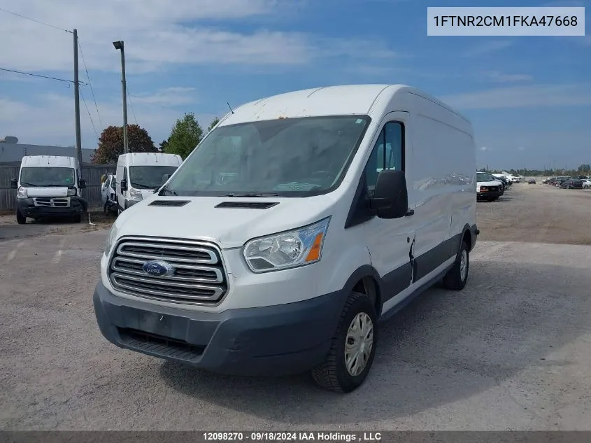 1FTNR2CM1FKA47668 2015 Ford Transit T-250